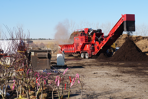 mulch machine